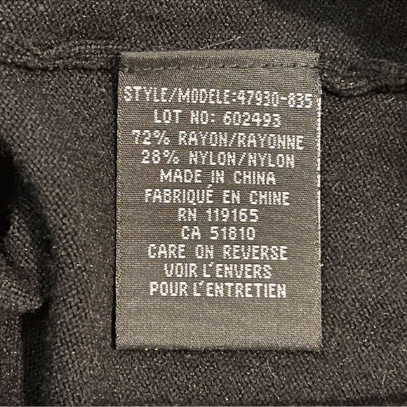 Tribal ~ Keyhole Front Mock Neck Sweater - Picture 7 of 11